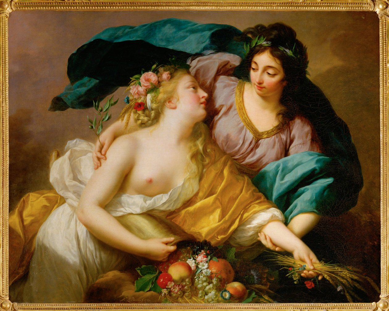 Fred fører til overflod... av Elisabeth Louise Vigee-Lebrun
