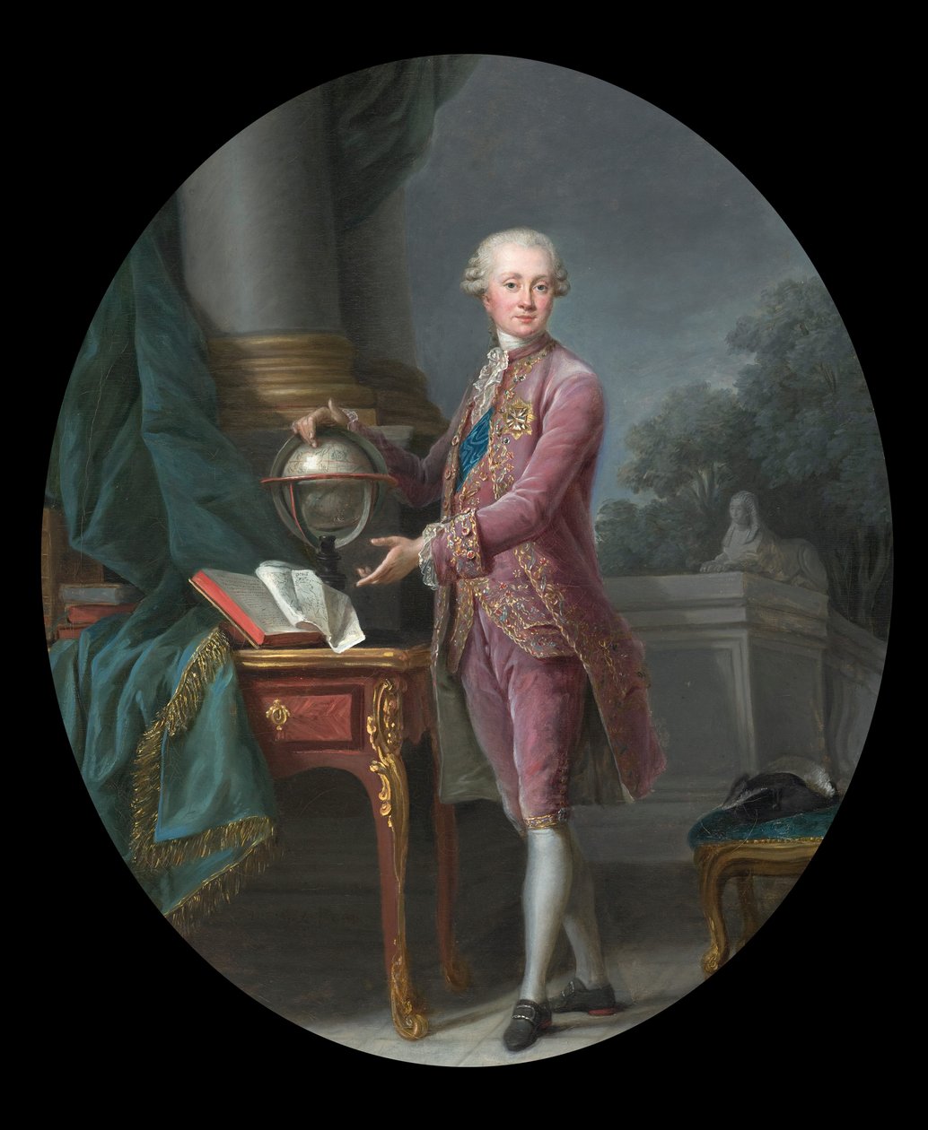 Portrett av prinsen av Nassau av Elisabeth Louise Vigee-Lebrun