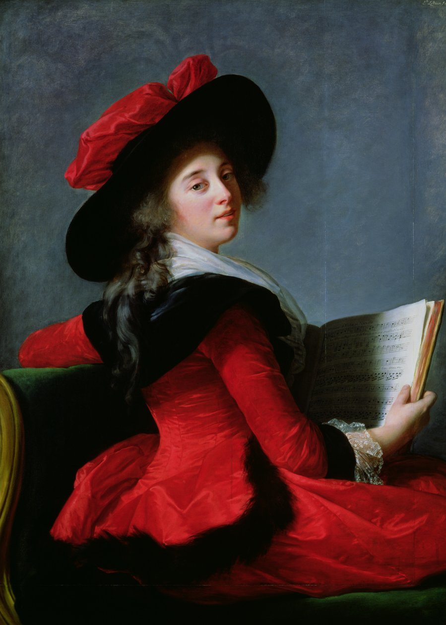 Baronessen av Crussol av Elisabeth Louise Vigee Lebrun