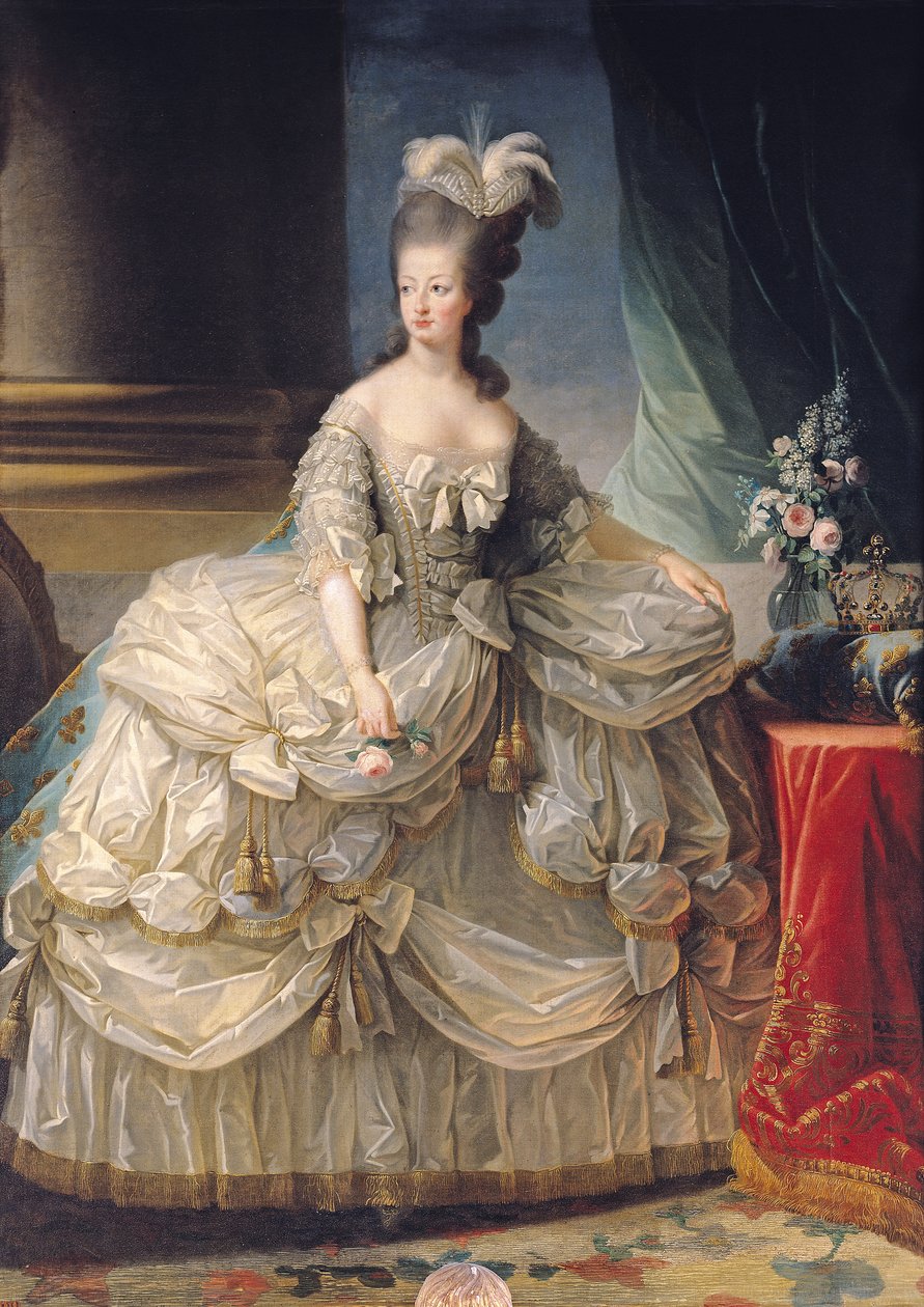Marie Antoinette (1755-93) Dronning av Frankrike, 1779 av Elisabeth Louise Vigee Lebrun