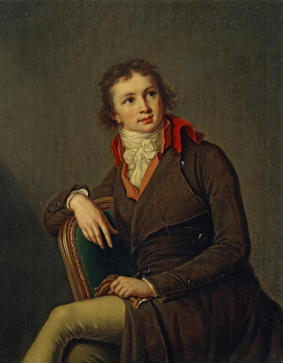 Portrett av grev Pavel Alexandrovich Stroganov 1774-1817, 1790-tallet av Elisabeth Louise Vigee Lebrun