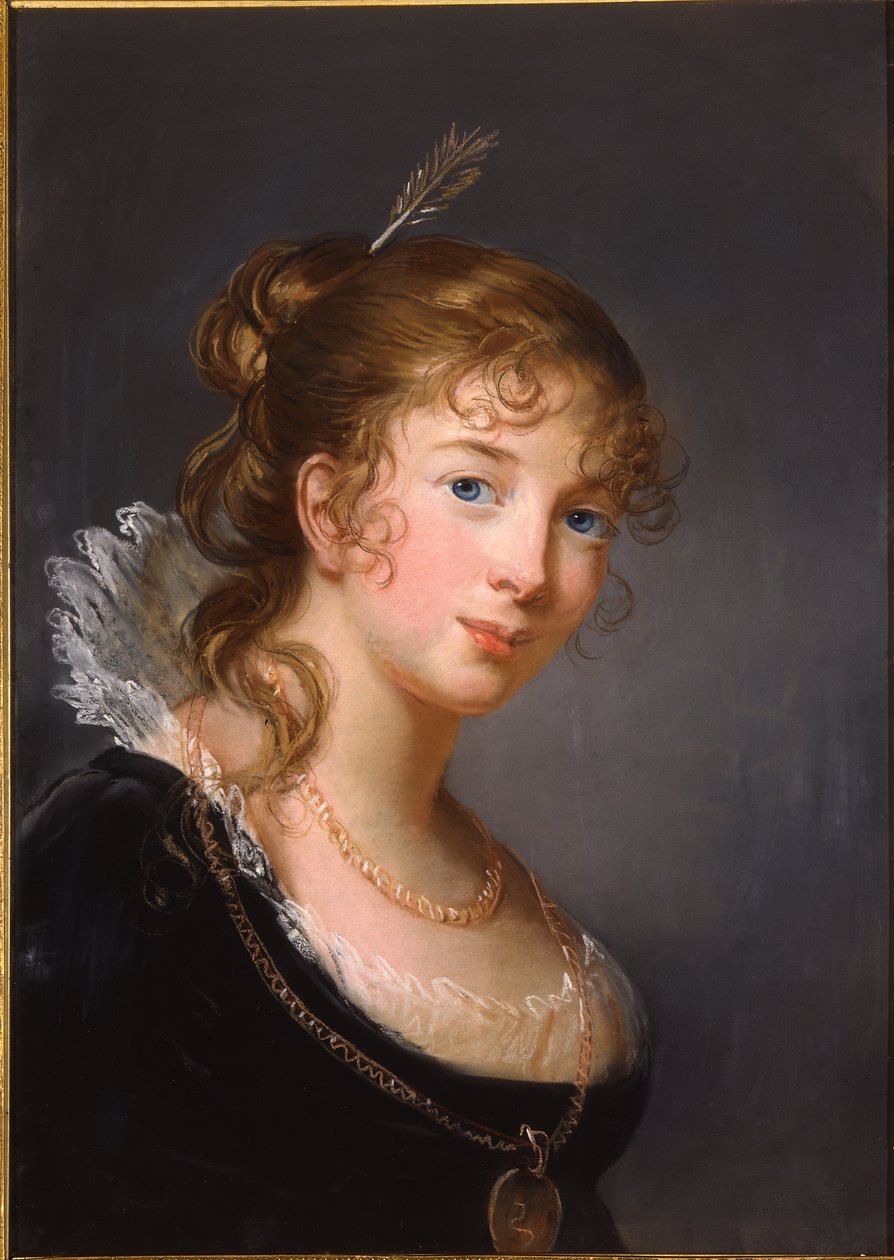 Portrett av Louisa, prinsesse Radziwill av Elisabeth Louise Vigee Lebrun