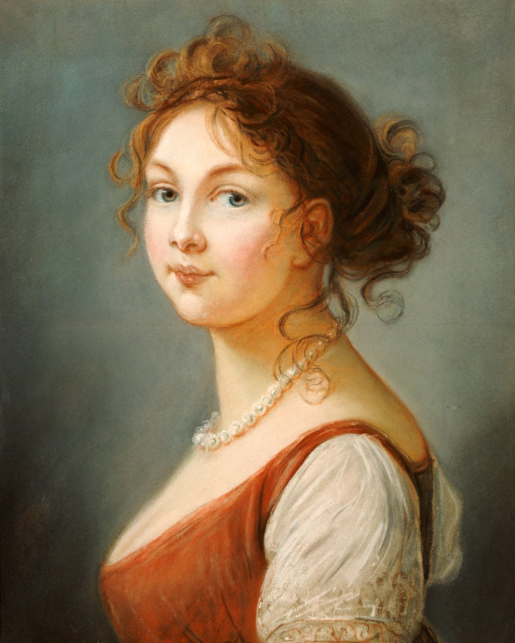Portrett av Louisa, dronning av Preussen av Elisabeth Louise Vigee Lebrun