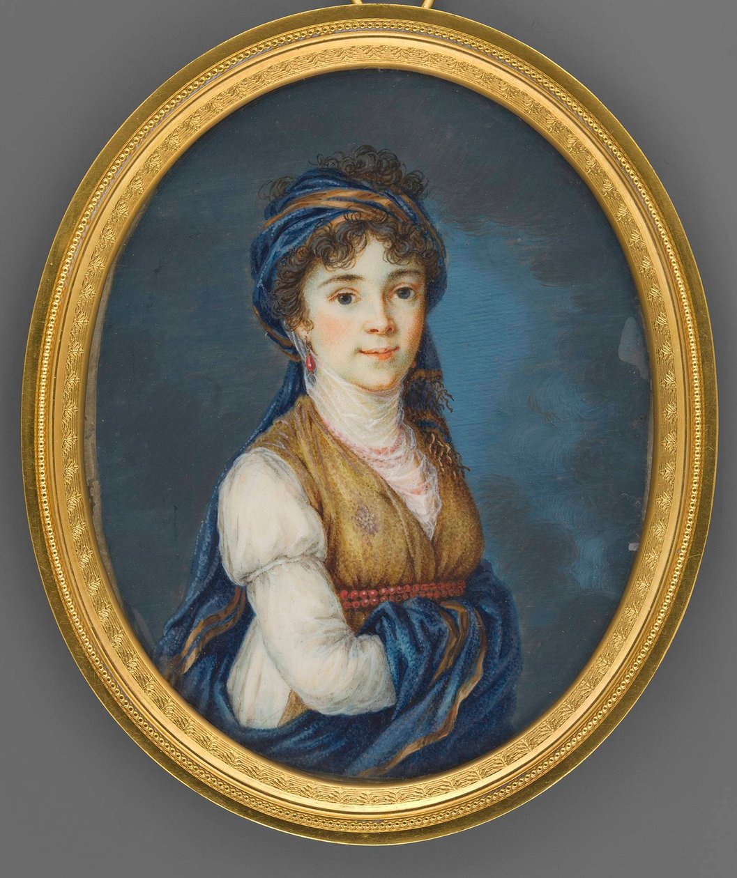 Portrett av prinsesse Anna Grigoryevna Beloselskaya-Belozerskaya 1773-1846. av Elisabeth Louise Vigee Lebrun