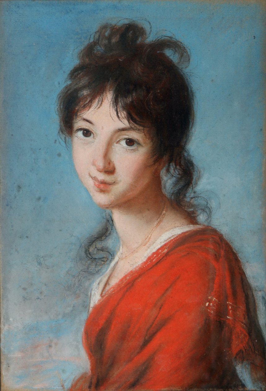 Portrett av prinsesse Teresa Czartoryska 1785-1868, 1800 av Elisabeth Louise Vigee Lebrun