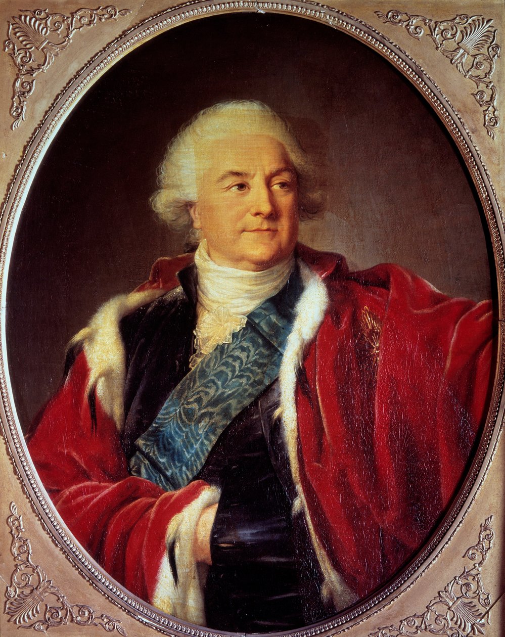 Portrett av Stanislaus Auguste Poniatowski (1732-1798) Konge av Polen Maleri av Marie Elisabeth Louise Vigee Le brun (eller Vigee-Lebrun eller Vigee Lebrun) (1755-1842) 1797 Søn. 0,93x0,74 m Versailles slottsmuseum av Elisabeth Louise Vigee Lebrun