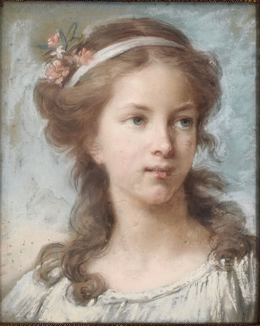 Portrett av en ung jente av Elisabeth Louise Vigee Lebrun