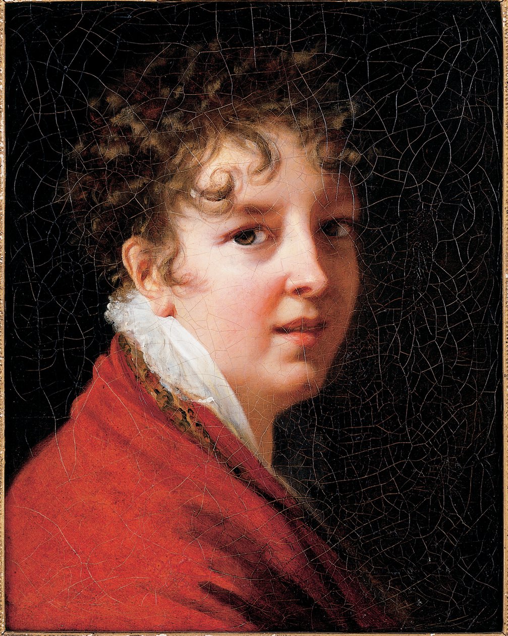 Portrett av kunstneren av Elisabeth Louise Vigee Lebrun
