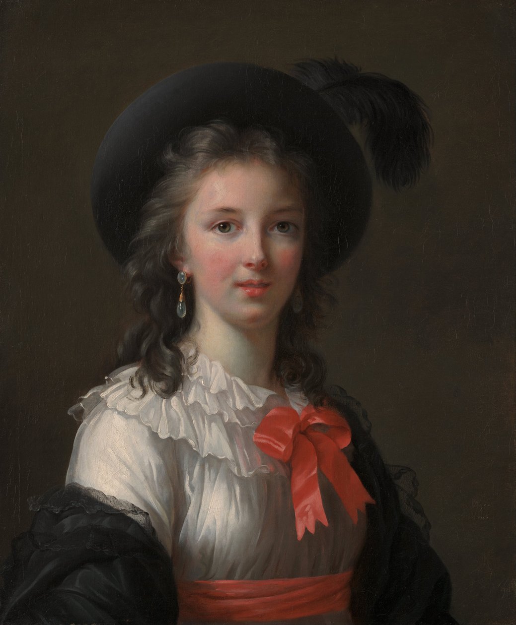 Selvportrett av Elisabeth Louise Vigee Lebrun