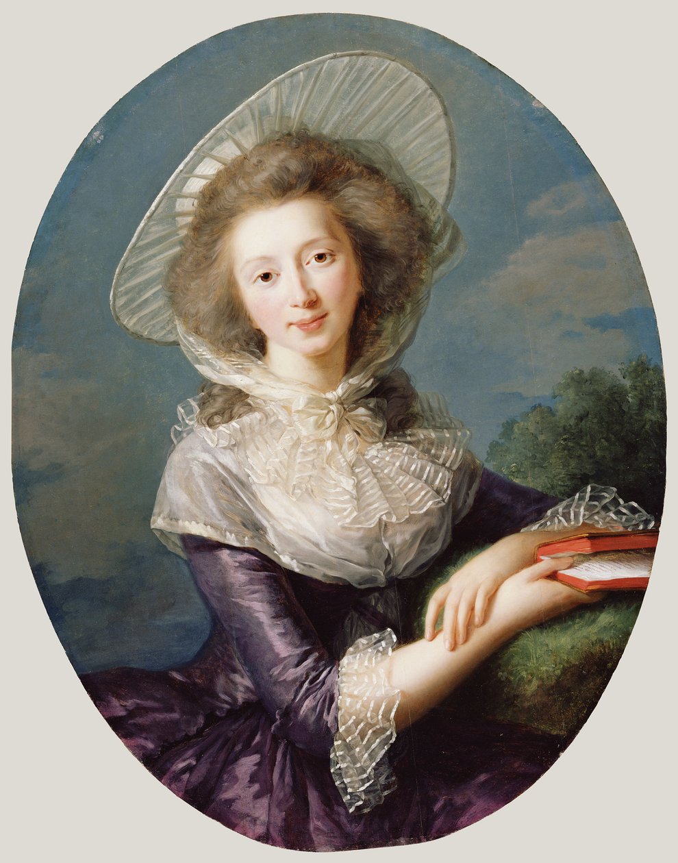 Viscountinnen av Vaudreuil av Elisabeth Louise Vigee-Lebrun