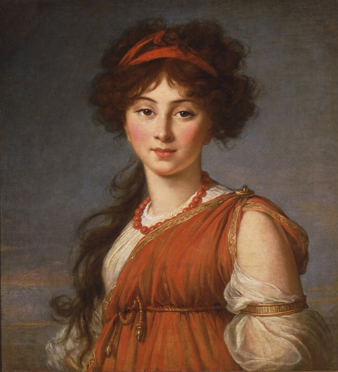 Varvara Ivanovna Naryshkina, født Ladomirsky 1785-1840, 1800 av Elisabeth Louise Vigee Lebrun