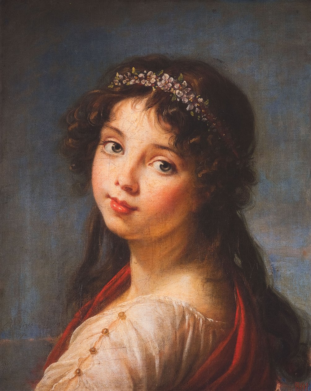 Julie Lebrun. Maleri av Elisabeth Vigée-Lebrun av Elisabeth Vigée Lebrun