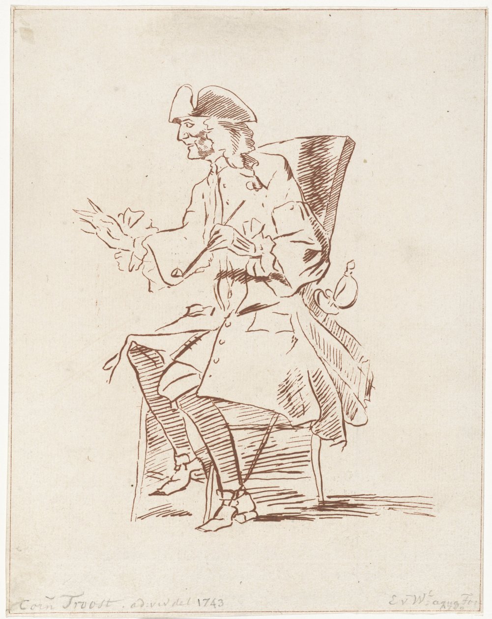 Portrett av Jacob Carpi av Elisabeth van Woensel