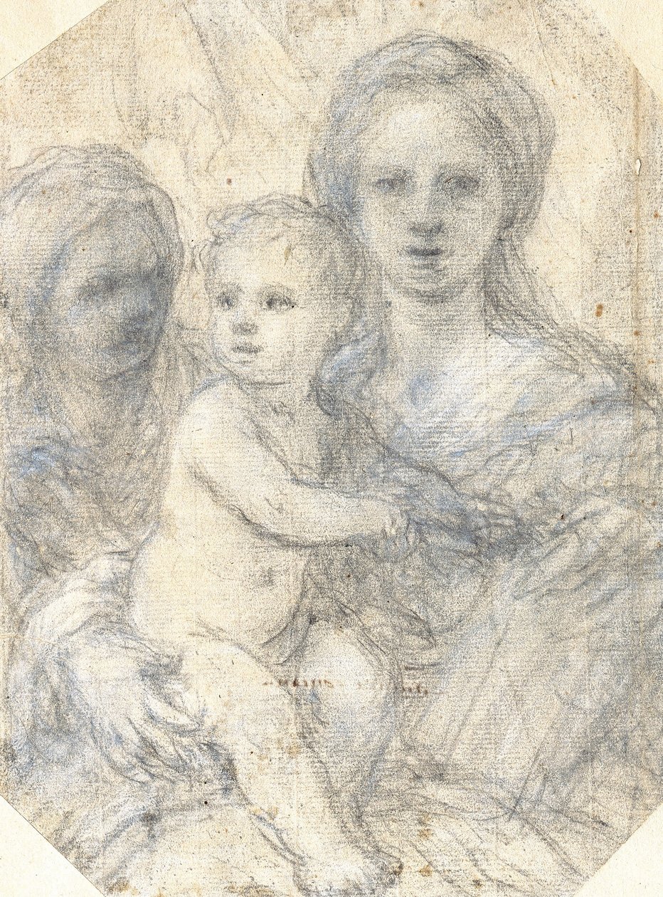 Madonna og barn av Elisabetta Sirani