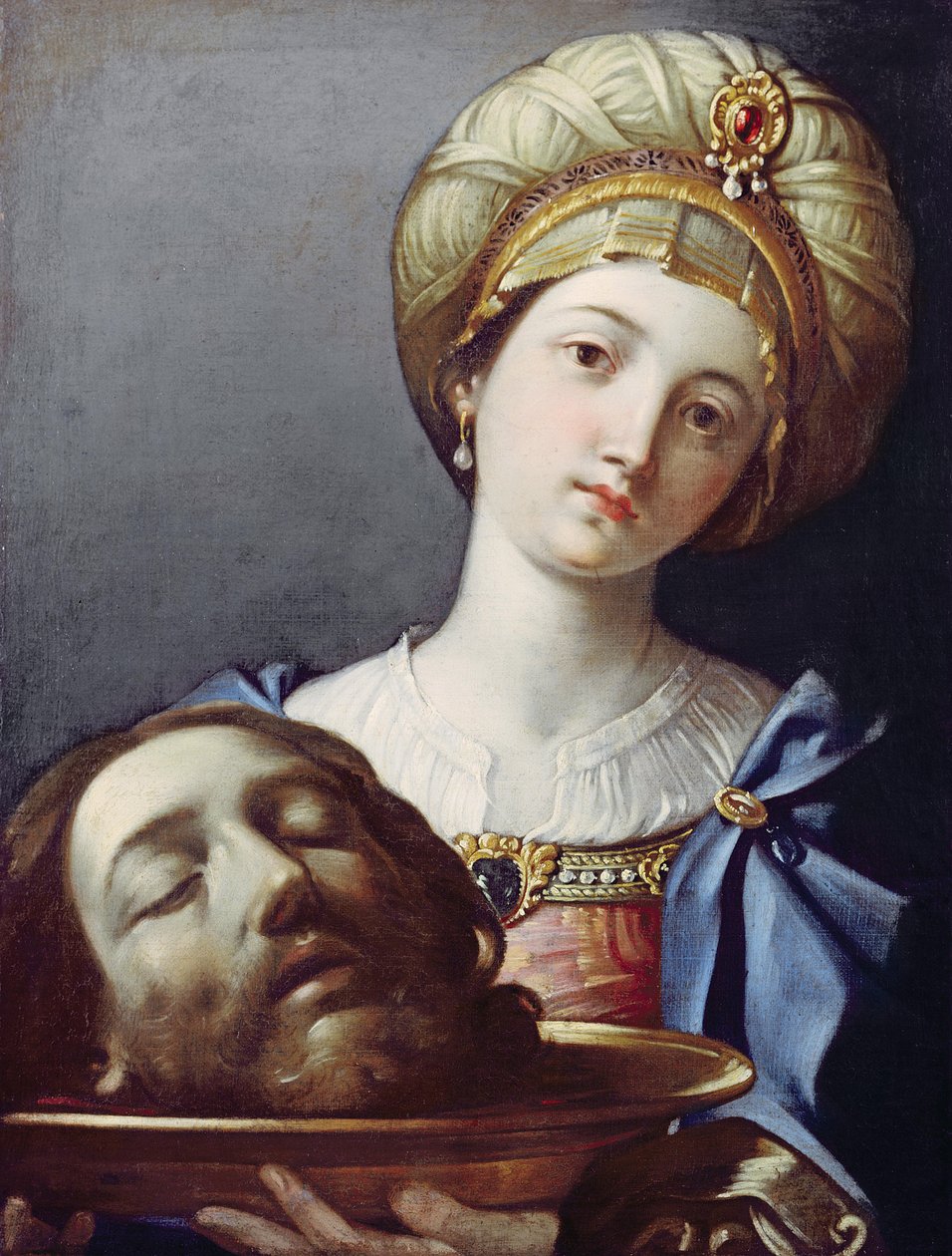 Herodias, med hodet til døperen Johannes av Elisabetta Sirani