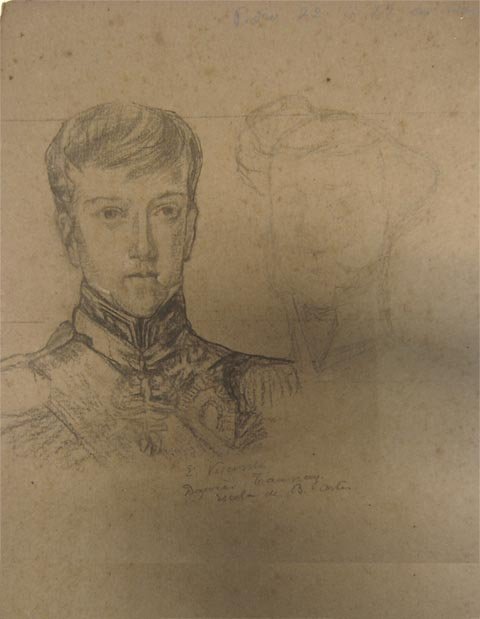 Pedro II fra Brasil, 9 år gammel av Eliseu Visconti