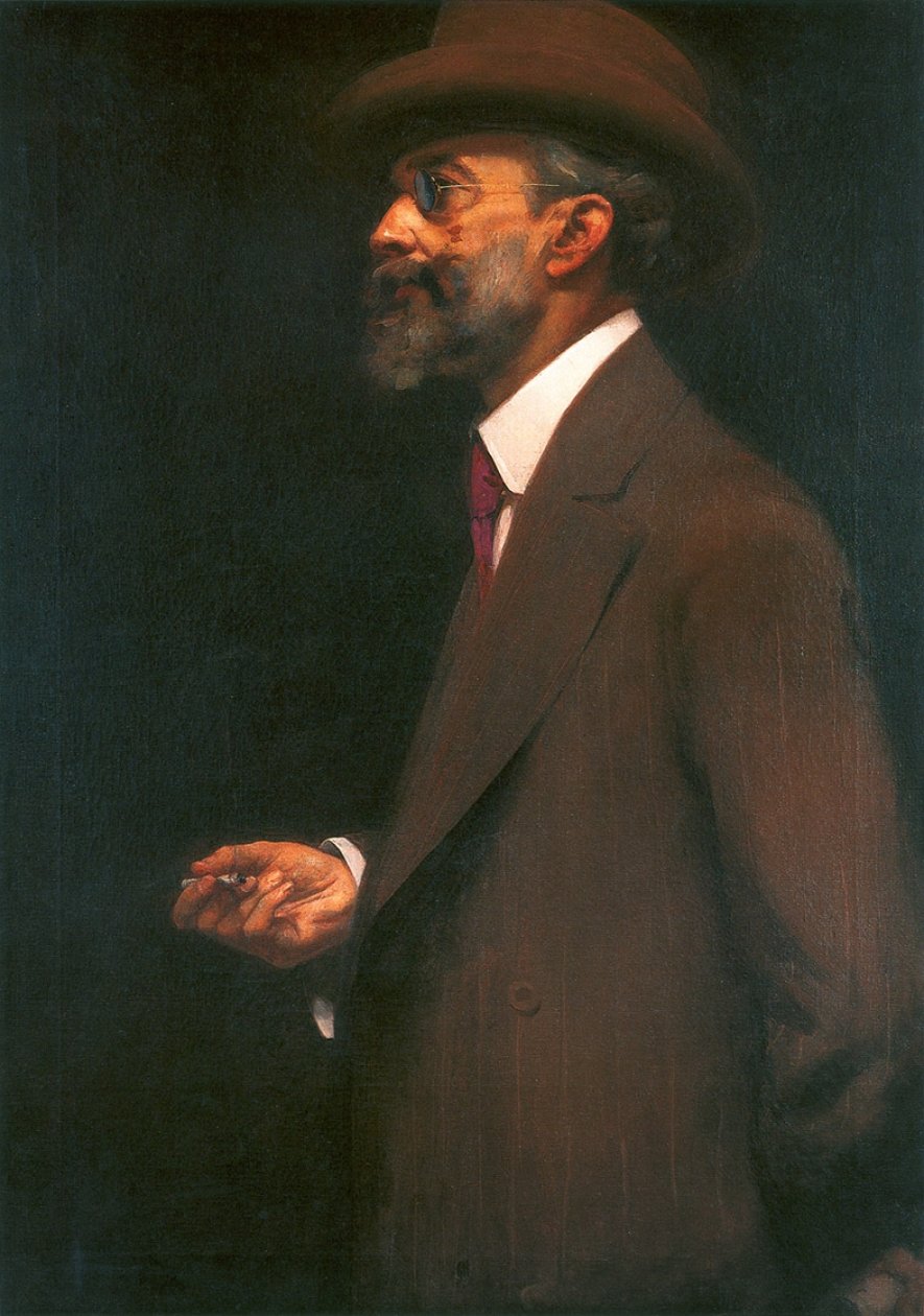 Portrett av kunstkritikeren Luis Gonzaga Duque Estrada av Eliseu Visconti