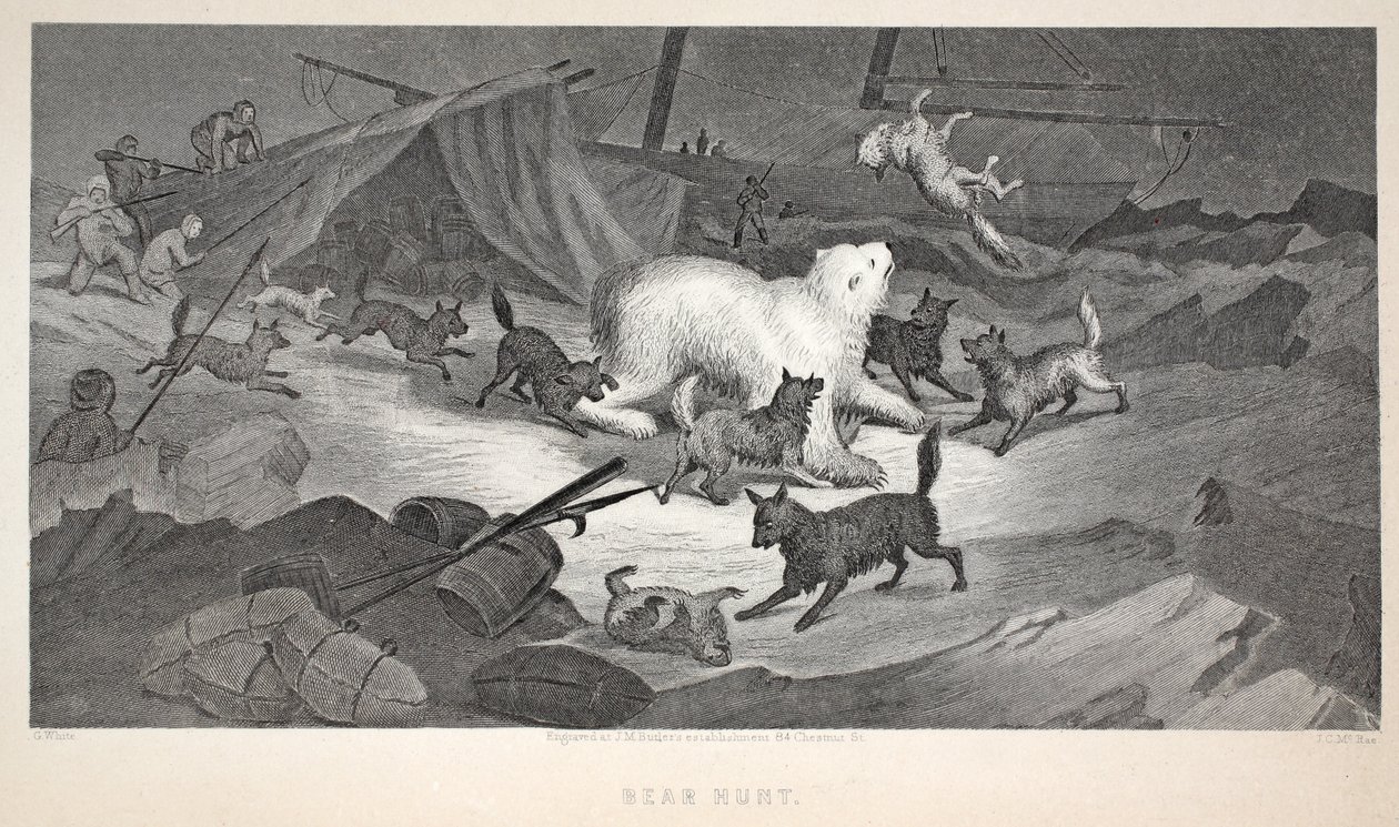 Bear Hunt, illustrasjon fra 