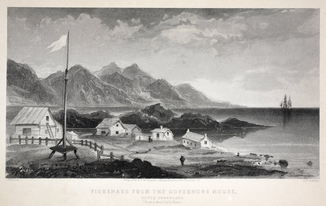 Fiskenaes fra guvernørens hus, illustrasjon fra 