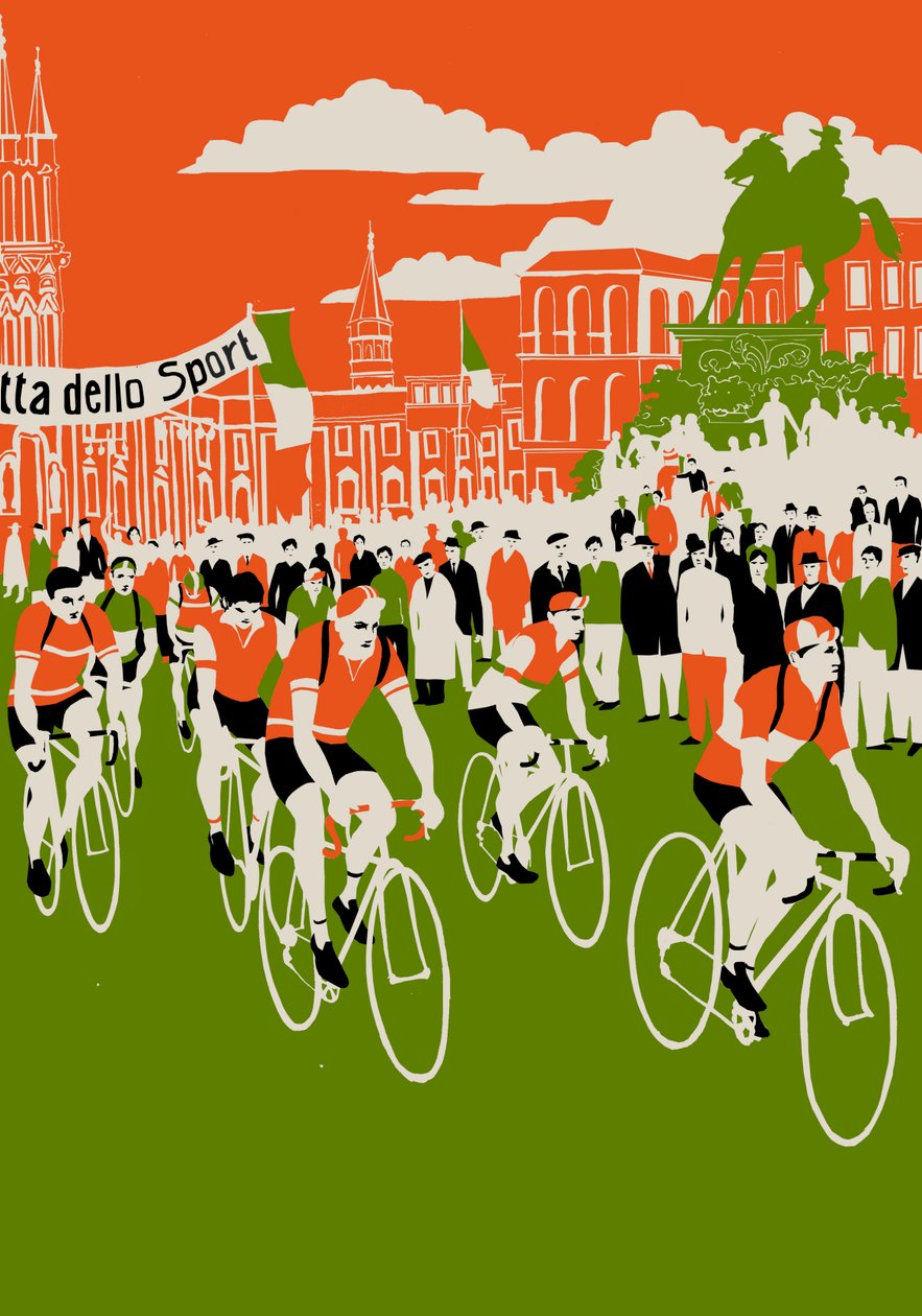 Giro, 2013 (skjermtrykk) av Eliza Southwood