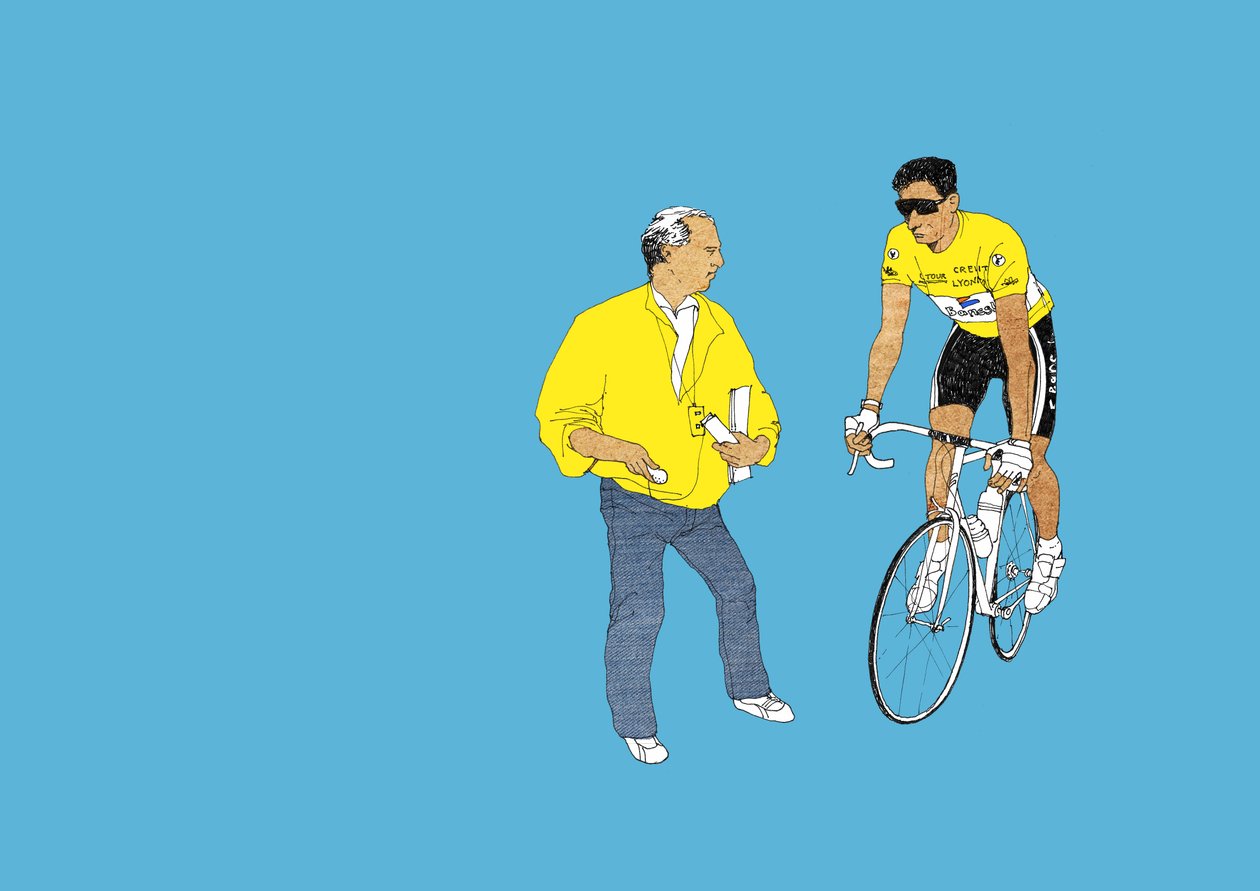 Indurain, 2014 (skjermtrykk) av Eliza Southwood