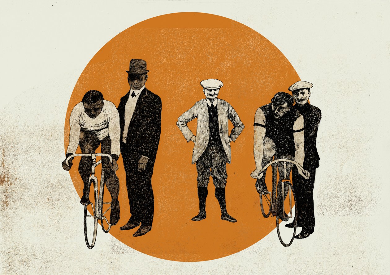 Old Time Trial, 2014 (skjermtrykk) av Eliza Southwood