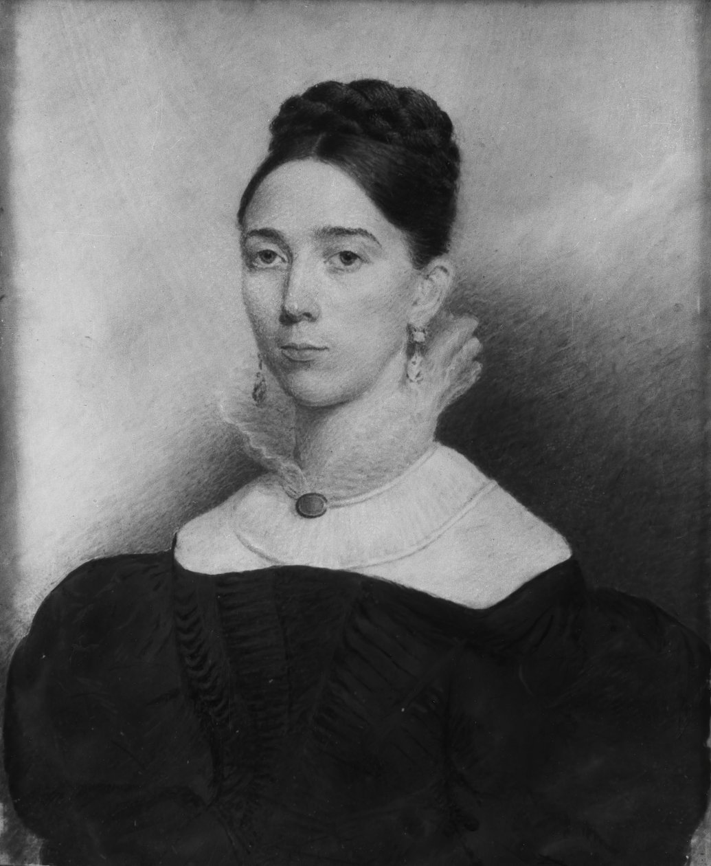 Alice Goudry, ca. 1830-35. av Eliza Goodridge