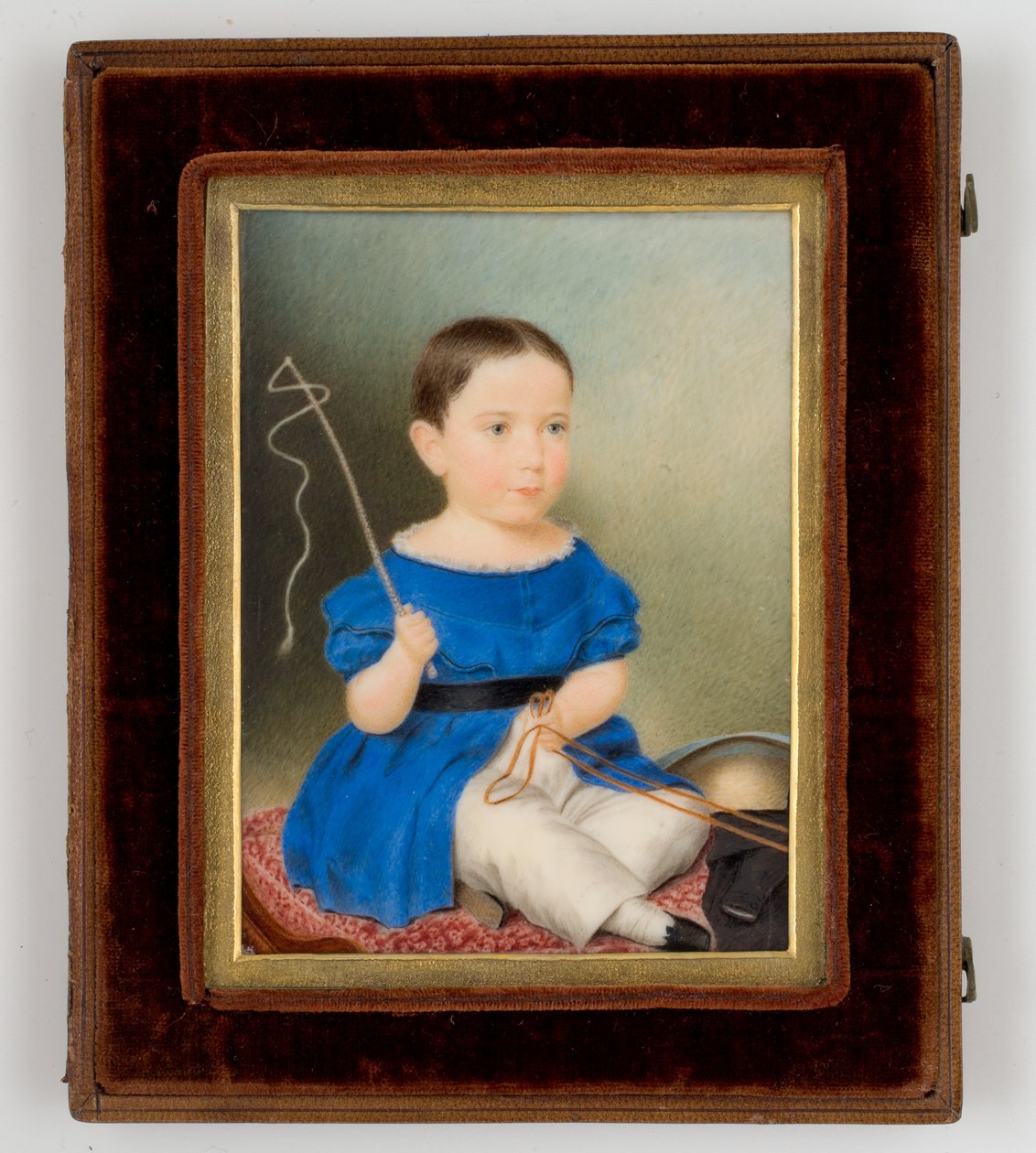 Stephen Salisbury III (1835-1905) 1838 (wc på elfenben) av Eliza Goodridge