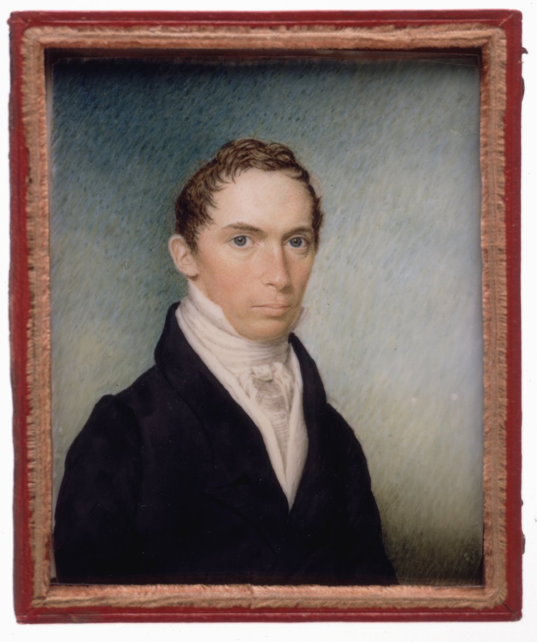 Stephen Salisbury II (1798–1884) (wc på elfenben) av Eliza Goodridge