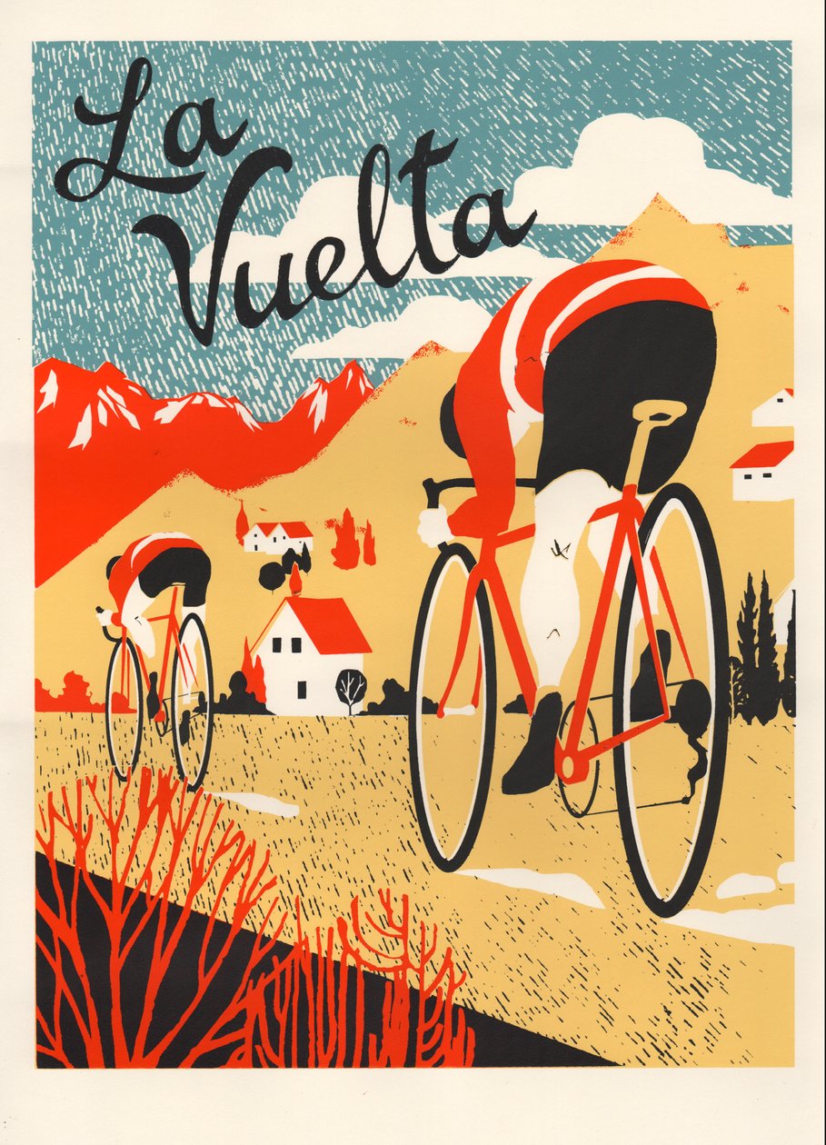 La Vuelta, 2015 (skjermtrykk) av Eliza Southwood