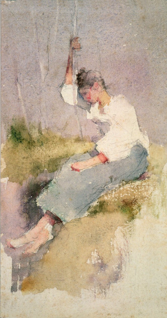 Louise, en bretonsk jente av Elizabeth Adela Stanhope Forbes