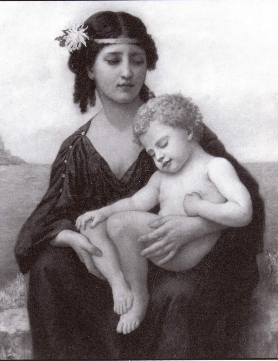 Ved sjøkanten av Elizabeth Jane Gardner Bouguereau