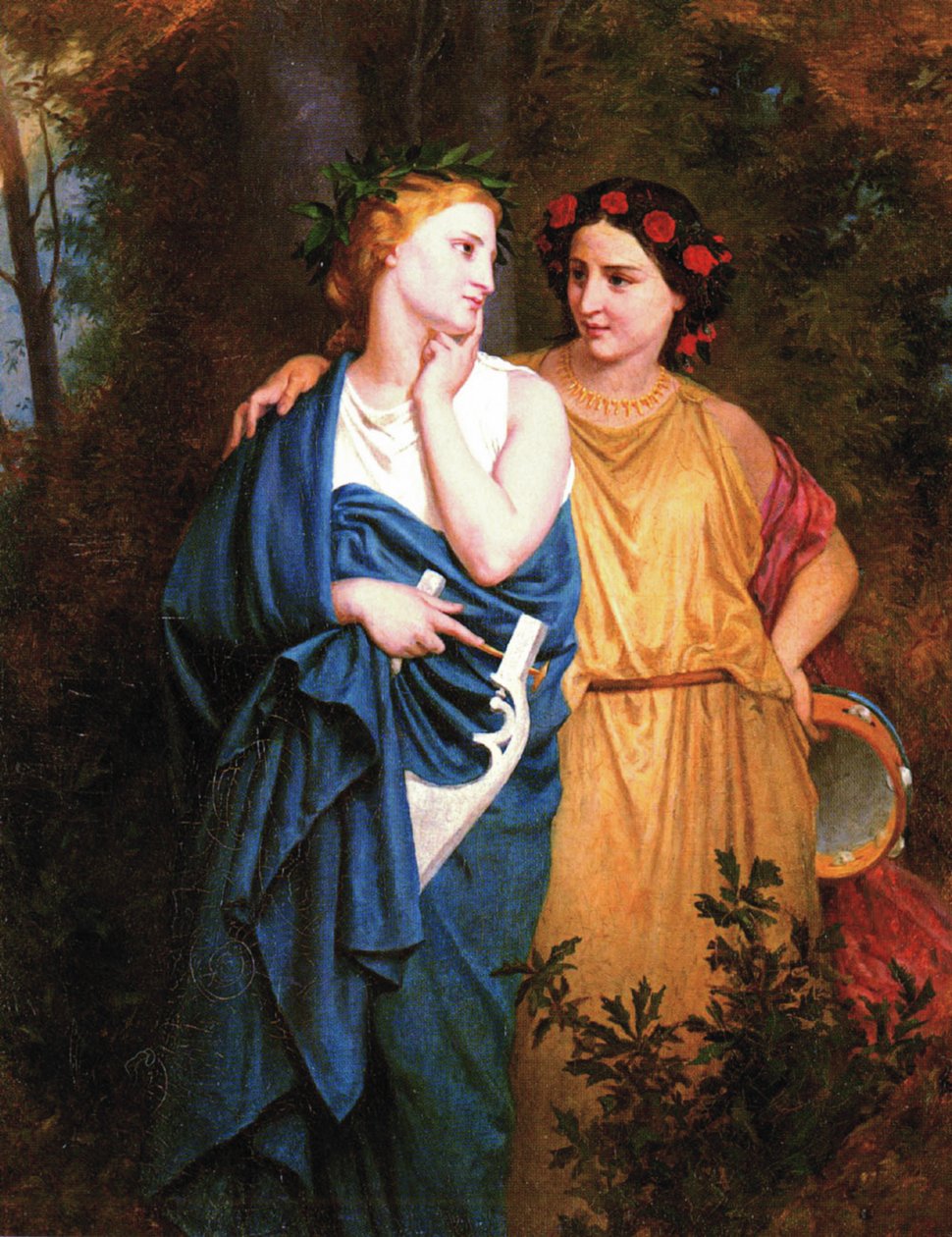 Philomena og Procne av Elizabeth Jane Gardner Bouguereau