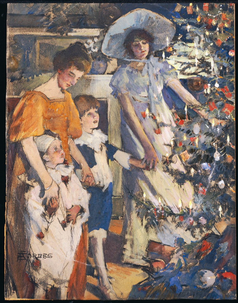 Juletreet av Elizabeth Adela Stanhope Forbes