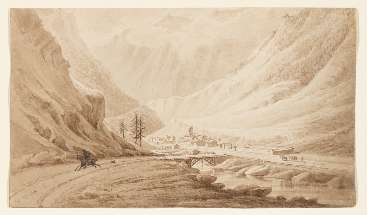 Lans-le-Bourg av Elizabeth Frances Batty