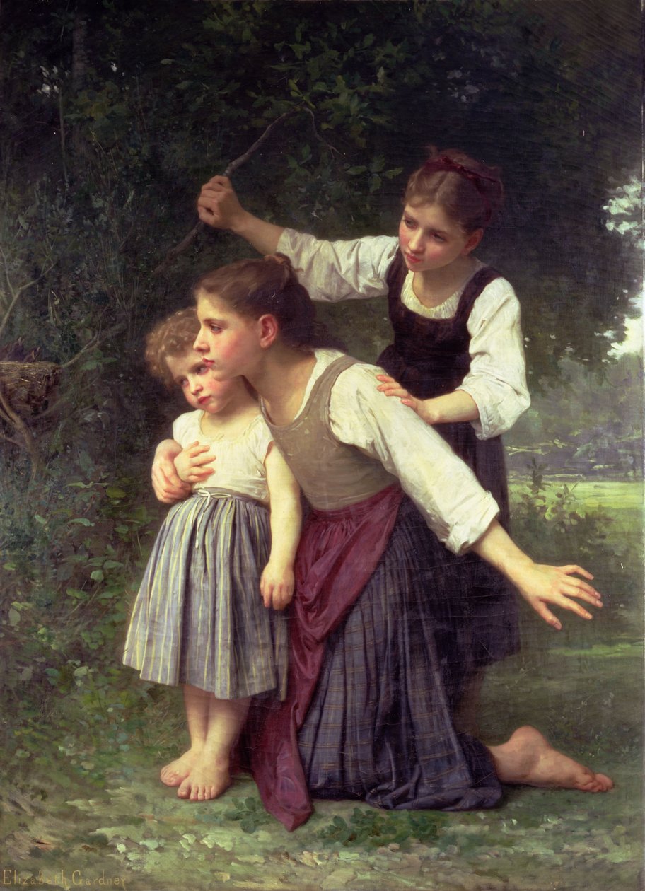 I skogen av Elizabeth Jane Gardner Bouguereau