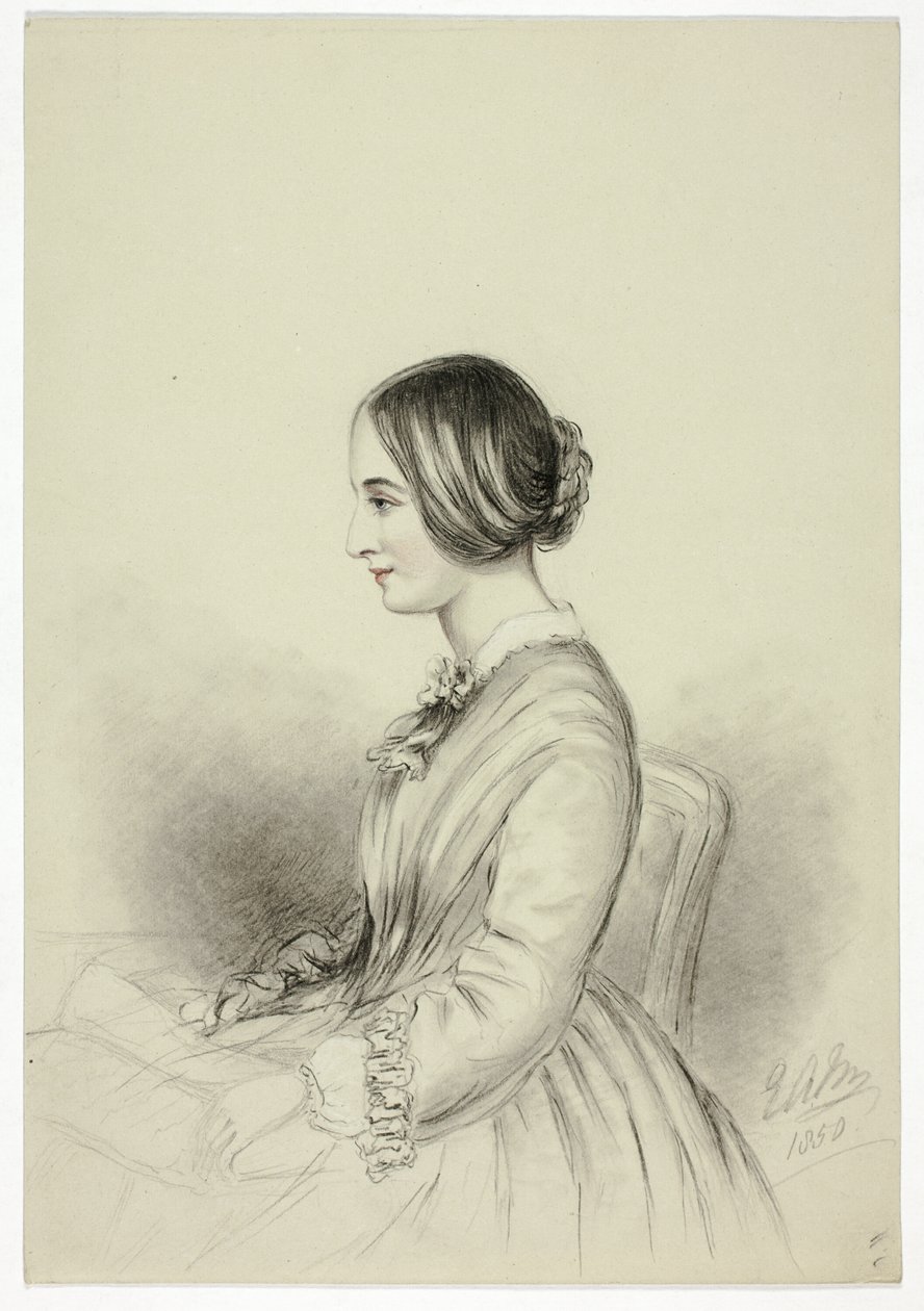 Portrett av Selina (Quin) Markham av Elizabeth Murray