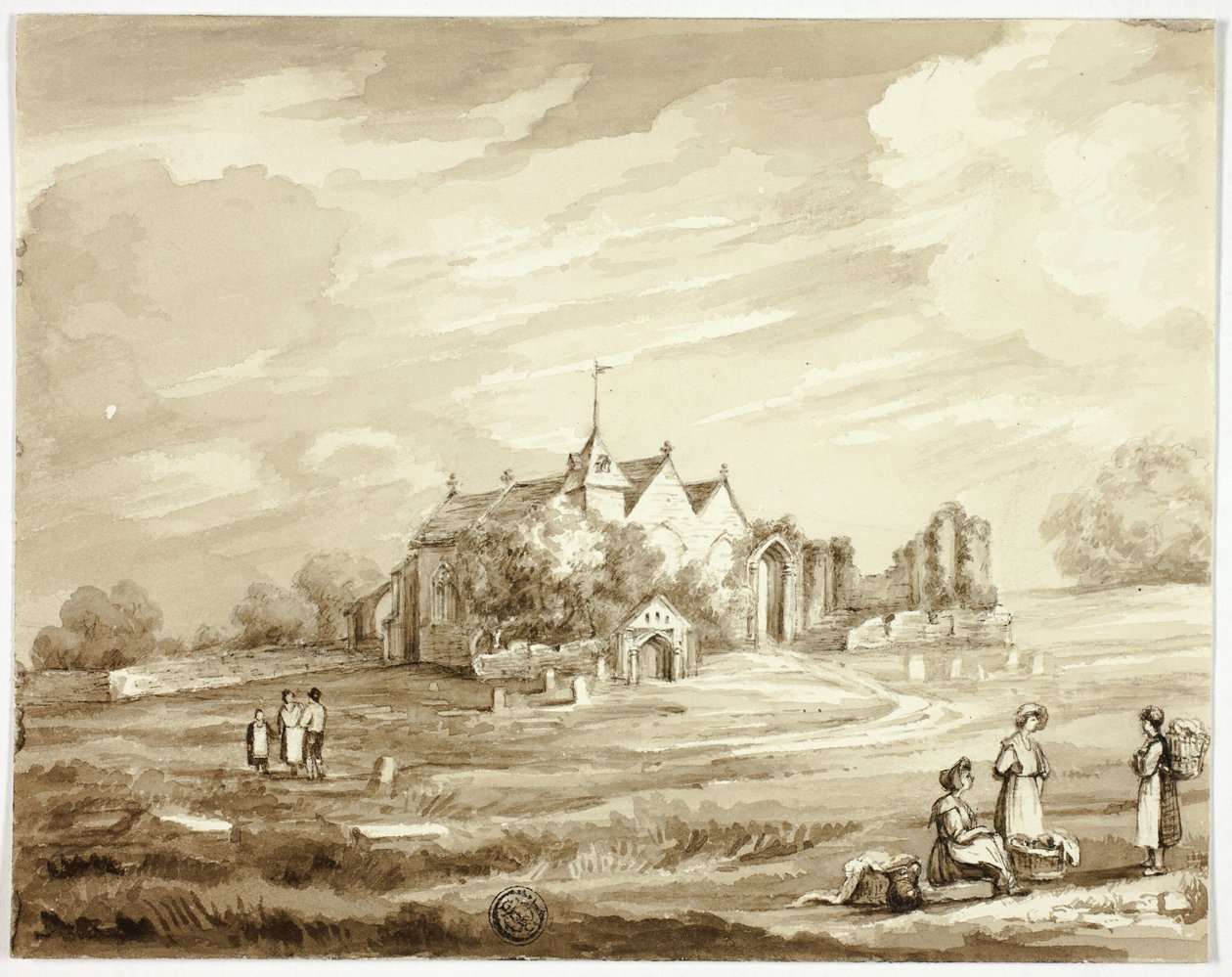 Winchelsea kirke av Elizabeth Murray