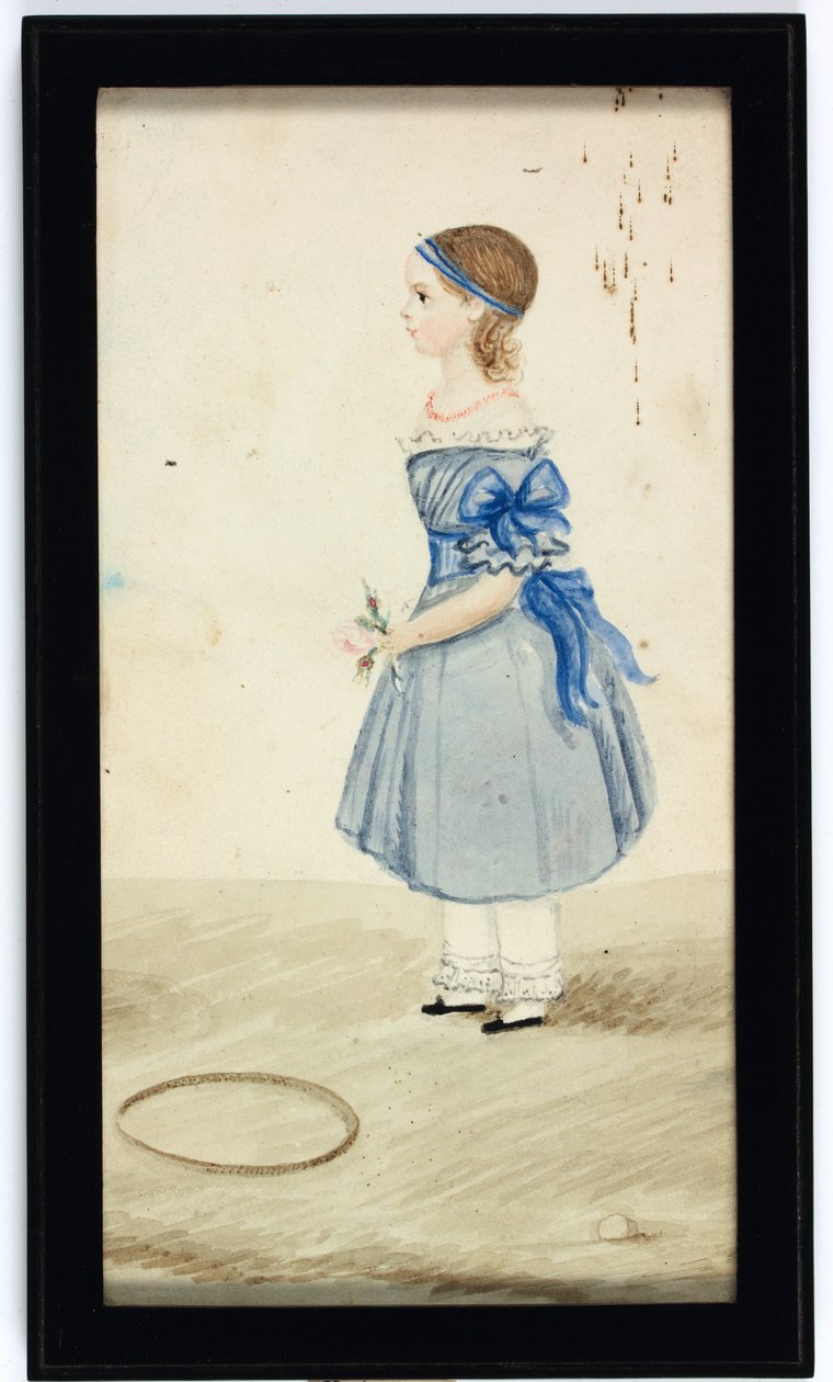 Elizabeth Sophia Hawkins-Whitshed, etterpå fru Arthur Cavendish Bentinck (emalje) av Elizabeth Sophia Hawkins Whitshed