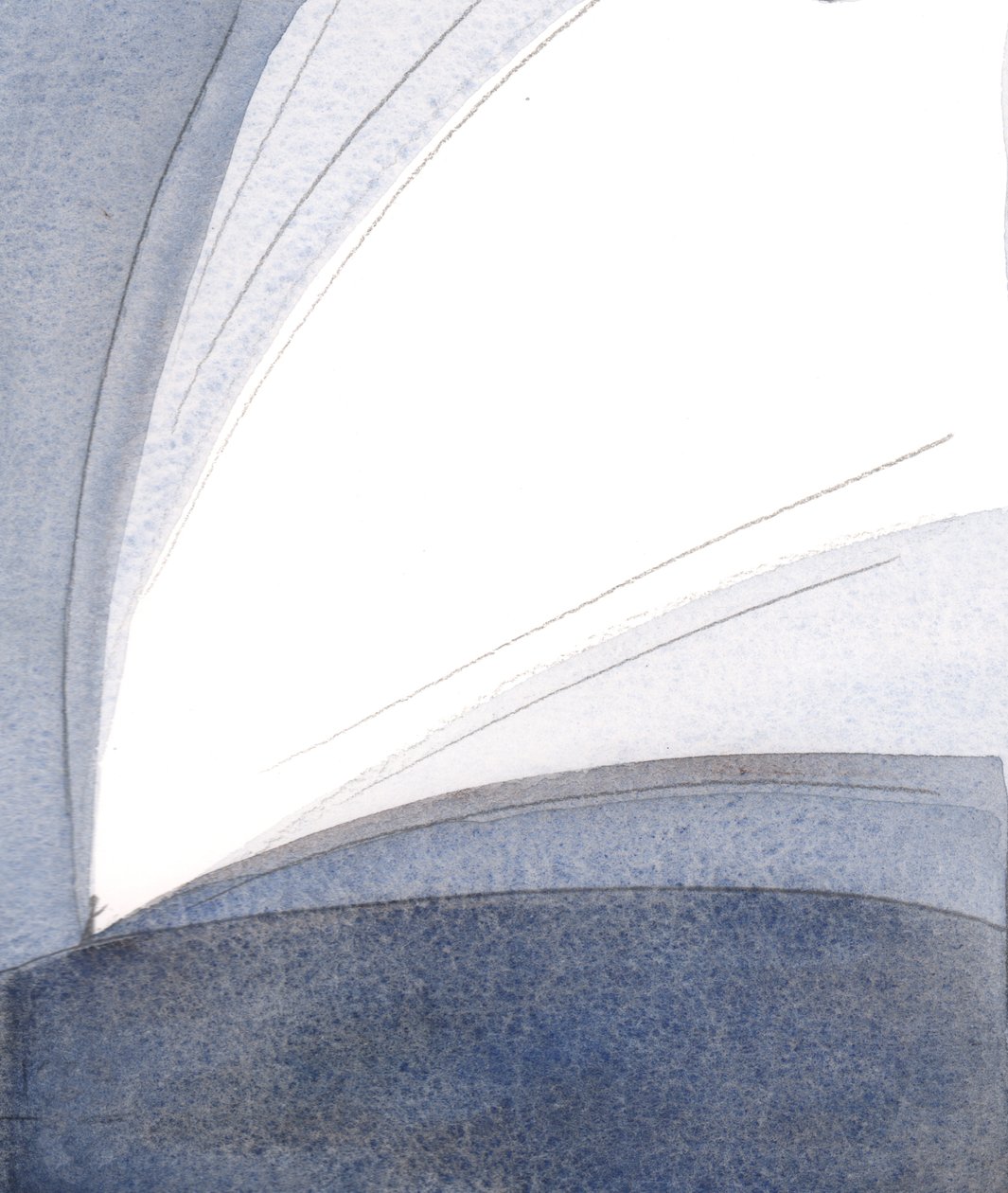 Kristus i hans inkarnasjon ga sann hyllest til Faderen fra jorden: Han fortsetter å helle sitt lys, gjennom sin kirke., 2001 (w/c på papir) av Elizabeth Wang