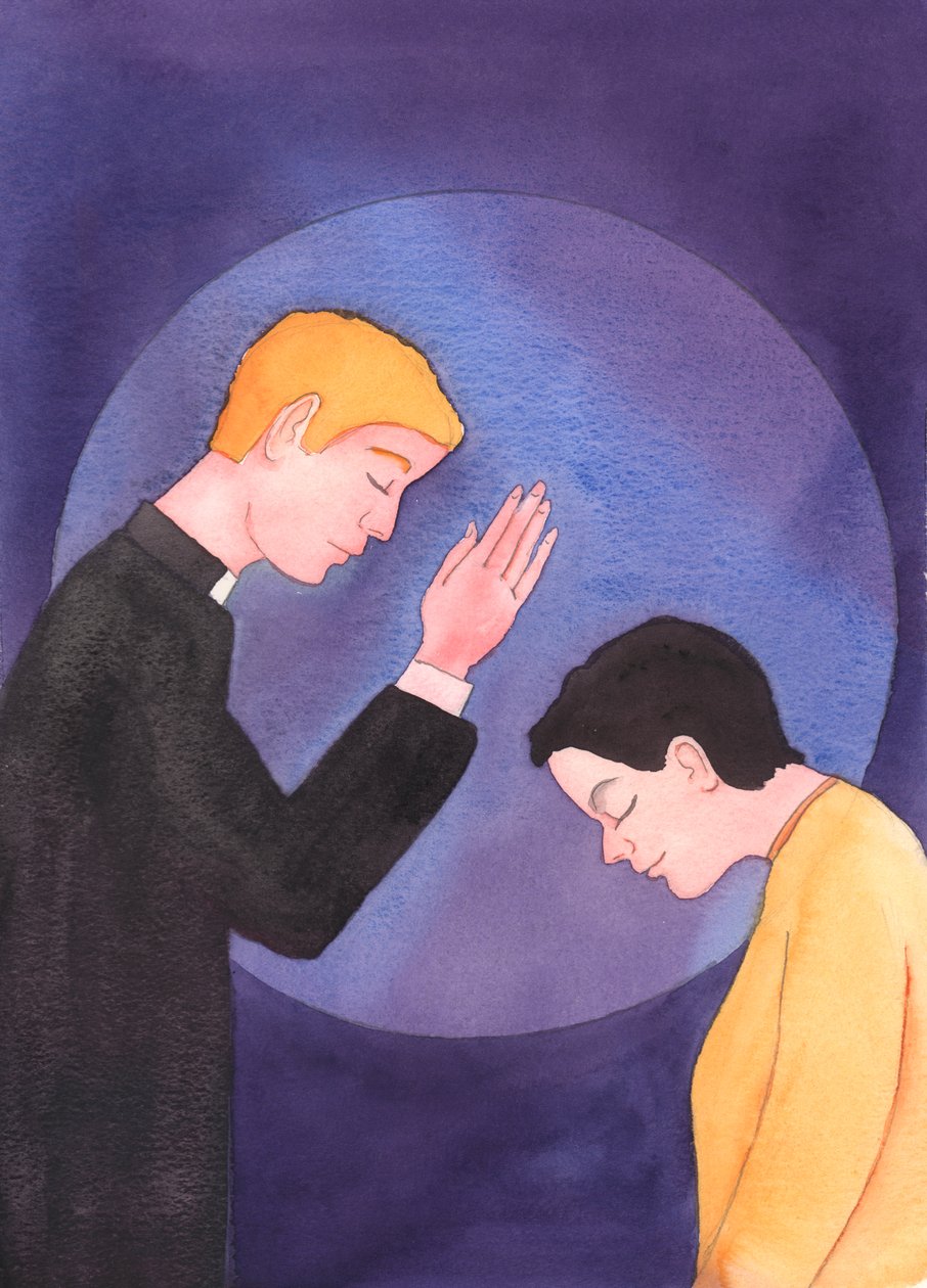 Alle i live er elsket av Kristus vår Gud, 2004 (w/c på papir) av Elizabeth Wang