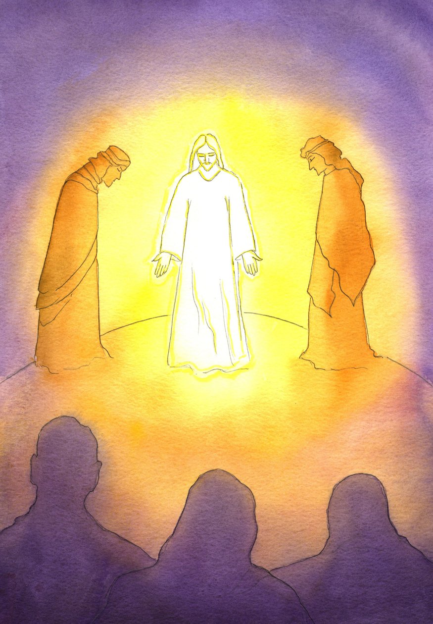 The Transfiguration, 2001 (w/c på papir) av Elizabeth Wang