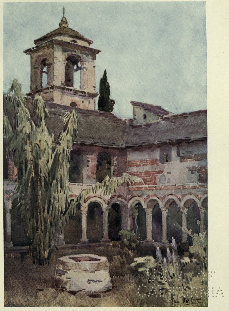 Chiostro di Piona, Comosjøen, Illustrasjon fra 