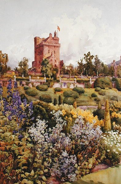 Gardens of Drummond Castle av Ella Du Cane