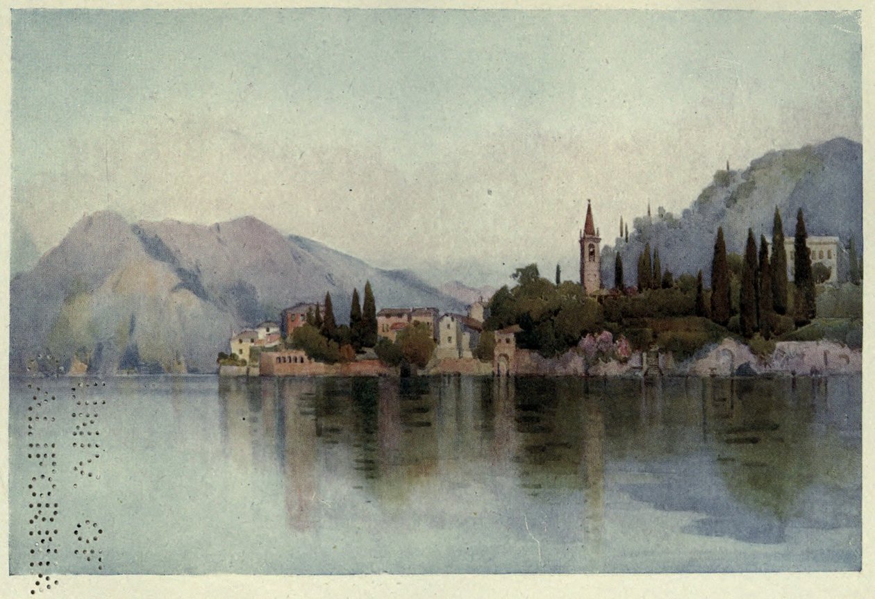 Varenna, Lago di Como, Illustrasjon fra 