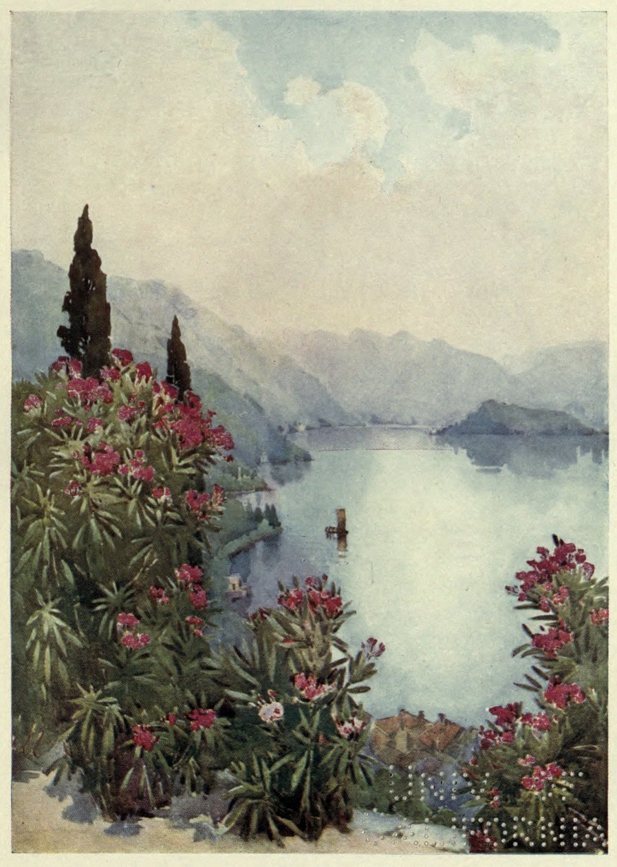 Villa Serbelloni, Lago di Como, Illustrasjon fra 
