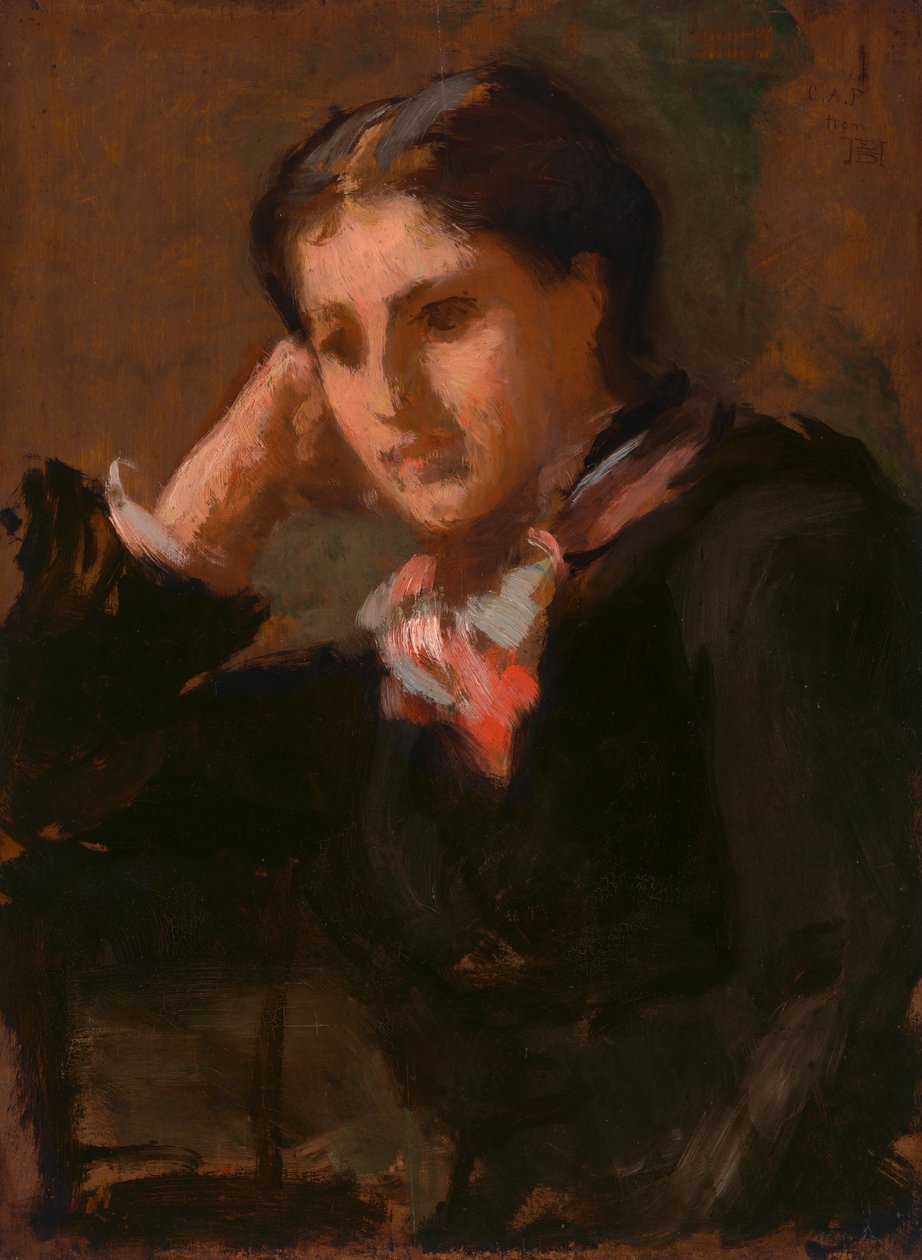 Charlotte Perkins Stetson Gilman, før 1880. av Ellen Day Hale