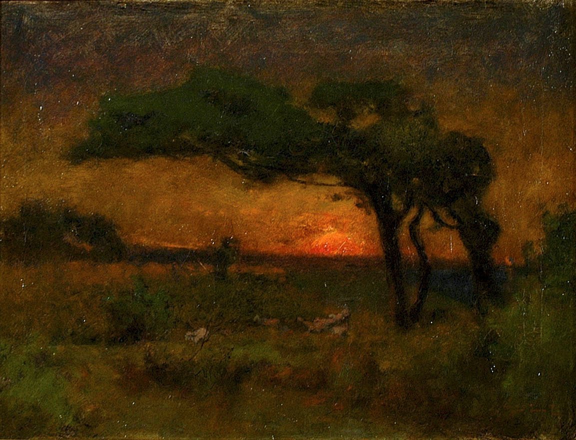Kveldslandskap av Elliot Daingerfield