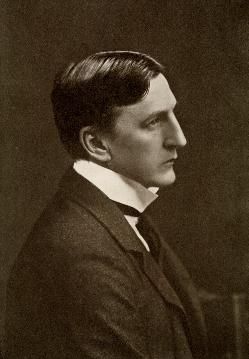 Alfred Edward Woodley Mason , britisk forfatter, 1910. av Elliott and Fry