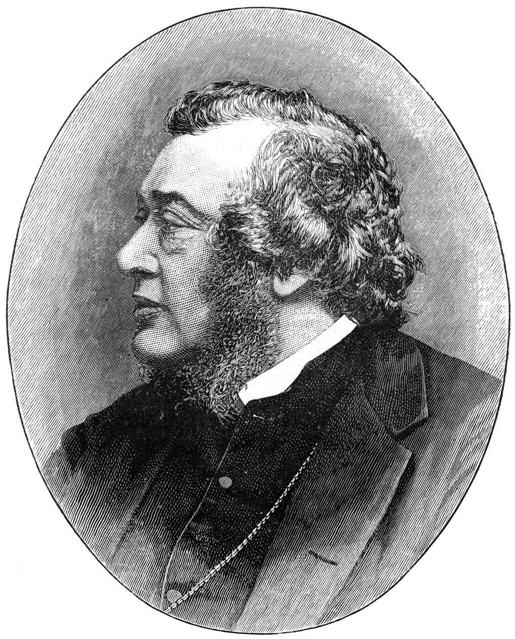 Norman Macleod , skotsk teolog, forfatter og sosial reformator fra 1800-tallet, 1900. av Elliott and Fry